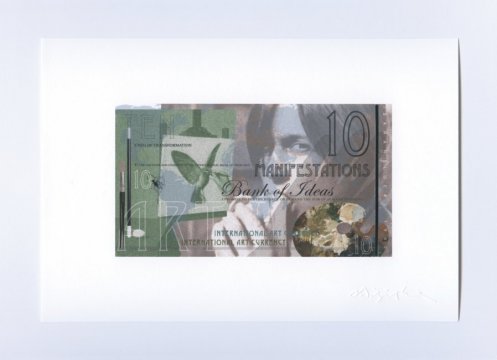 The Bank Of Ideas ( Manifestation Note 10, Sarah Lucas)