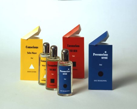 Pre Conscious scent, Conscious toilet water, Unconcious for men