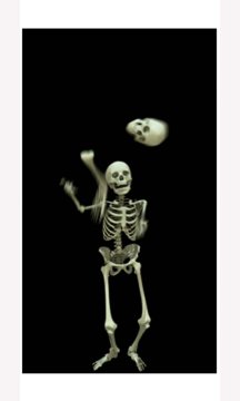 Juggling Skeleton 